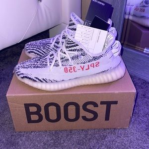 Zebra SPLV Yeezy Boost 350